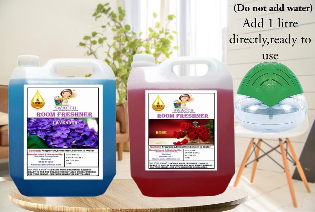 Swacch Room Freshner (5 Litre) (Pack of 2) Lavender & Rose