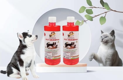 SWACCH PET Shampoo (500ML) (Pack of 2) Strawberry