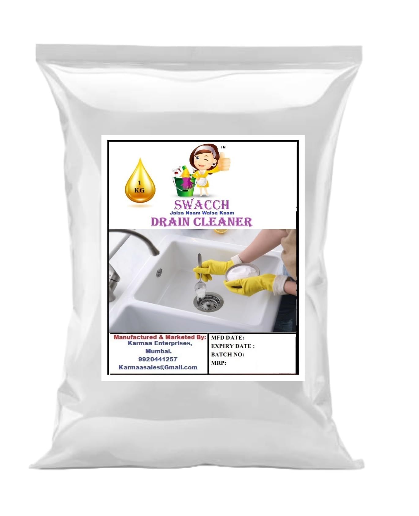 Swacch Drain Cleaner (1 kg)