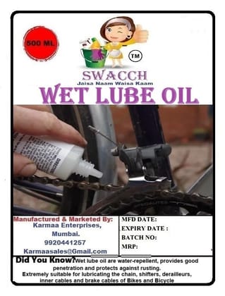 Wet Lube Oil (500ml)