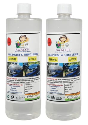 BUY 1 GET 1 FREE BIKE POLISH & SHINE LIQUID (1 LITRE) (PACK OF 2)