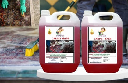 BUY 1 GET 1 FREE CARPET WASH (5 LITRE) (COMBO PACK OF 2)