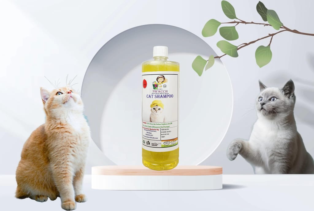 SWACCH CAT Shampoo (1 Litre) Lemon
