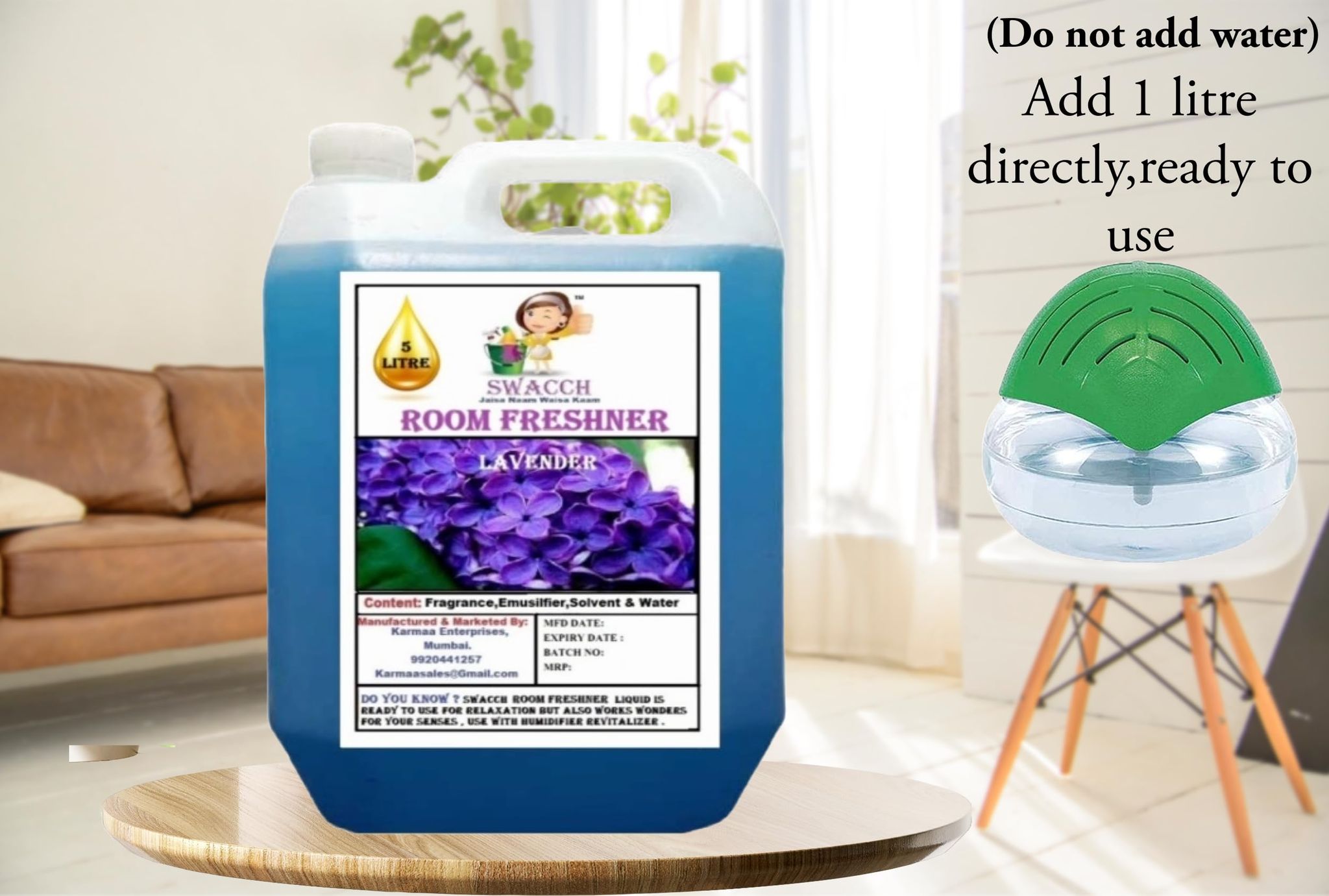 Swacch Room Freshner (5 Litre) lavender