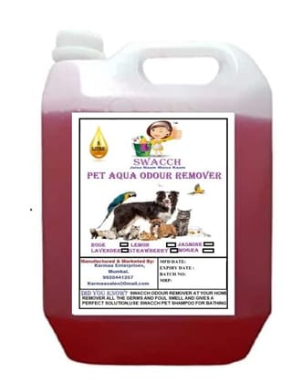 SWACCH PET Aqua Odour Remover (5 Litre) Jasmine