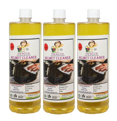 SWACCH HELMET CLEANER (1 LITRE) (PACK OF 3) SWACCH HELMET CLEANER (1 LITRE) (PACK OF 3)