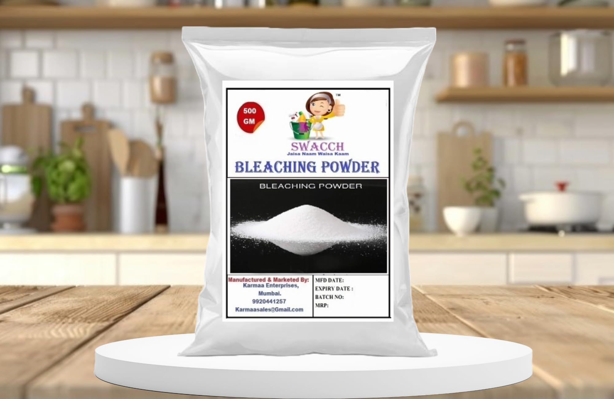 SWACCH BLEACHING POWDER (500GM)