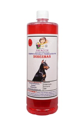 Swacch Shampoo Specially Formulated for Doberman (1 Litre) Strawberry