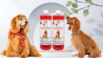 SWACCH Shampoo Specially FORMULATED for Cocker Spaniel (1 Litre) (Pack of 2) Jasmine