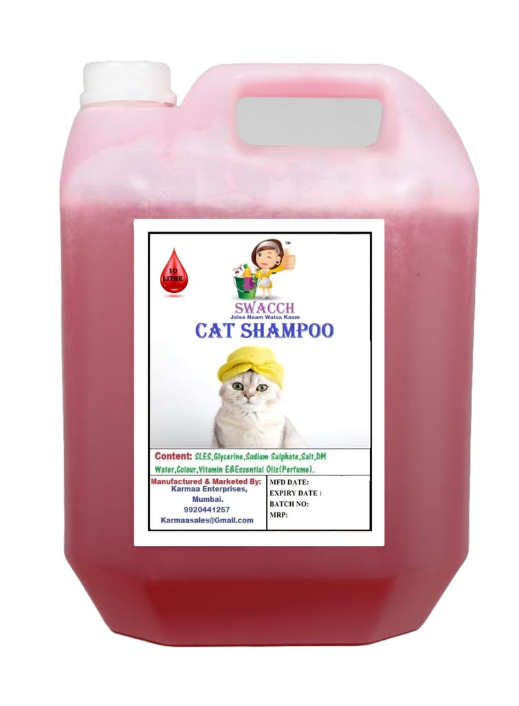Swacch Cat Shampoo (10 Litre) Strawberry