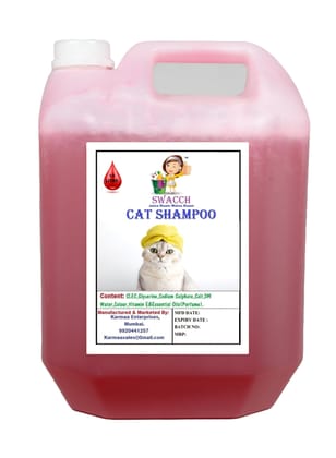 Swacch Cat Shampoo (10 Litre) Strawberry