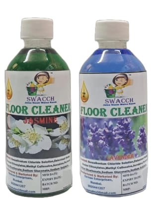 Swacch Floor Cleaner (200ml) (Combo Pack of 2) Jasmine & Lavender