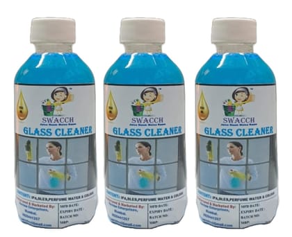 Swacch Glass Cleaner (200ml) (Pack of 3)