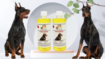 SWACCH Shampoo Specially FORMULATED for Doberman (500ML) (Pack of 2) Lemon SWACCH Shampoo Specially FORMULATED for Doberman (500ML) (Pack of 2) Lemon