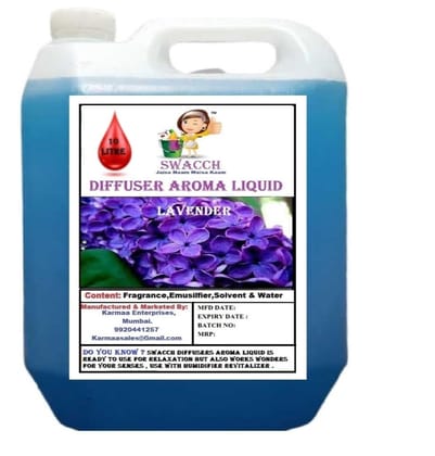 Swacch Diffuser Aroma Liquid (10 Litre) Lavender