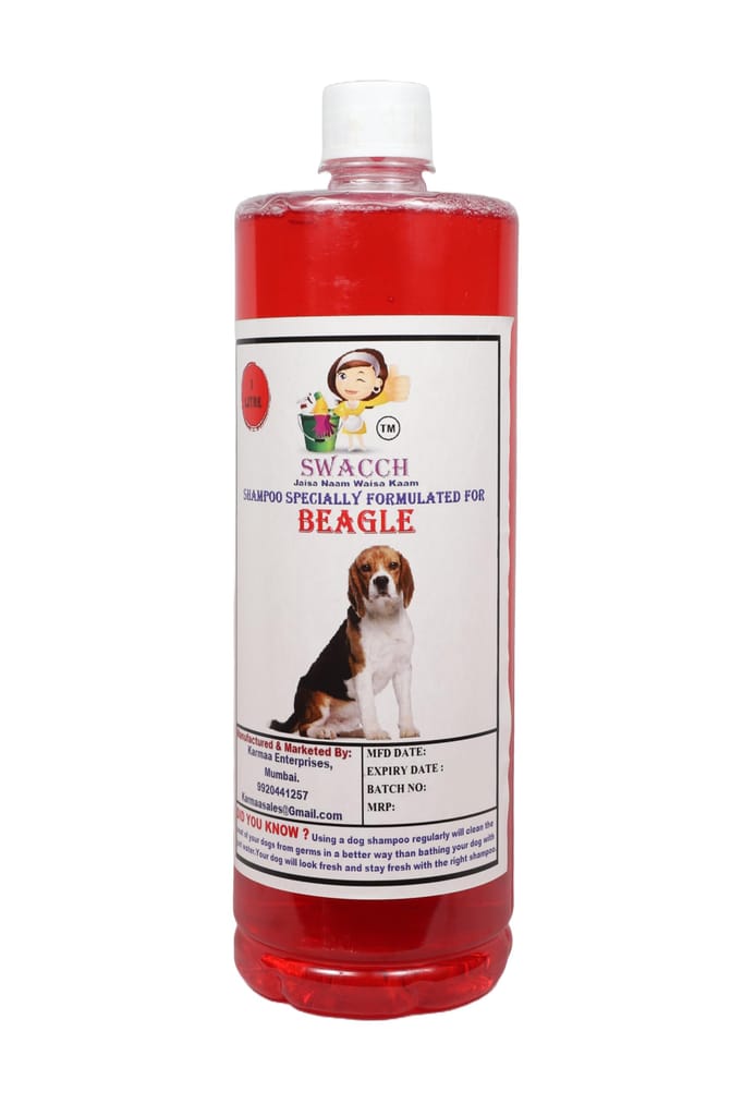 Swacch Shampoo Specially Formulated for Beagle (1 Litre) Strawberry