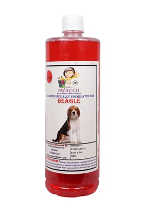 Swacch Shampoo Specially Formulated for Beagle (1 Litre) Jasmine