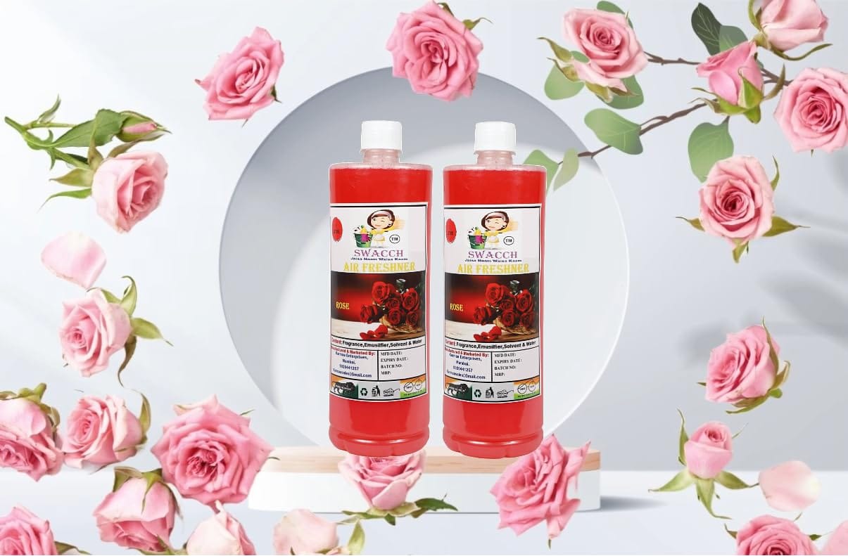 Swacch Air Freshner (1 Litre) (Pack of 2) Rose