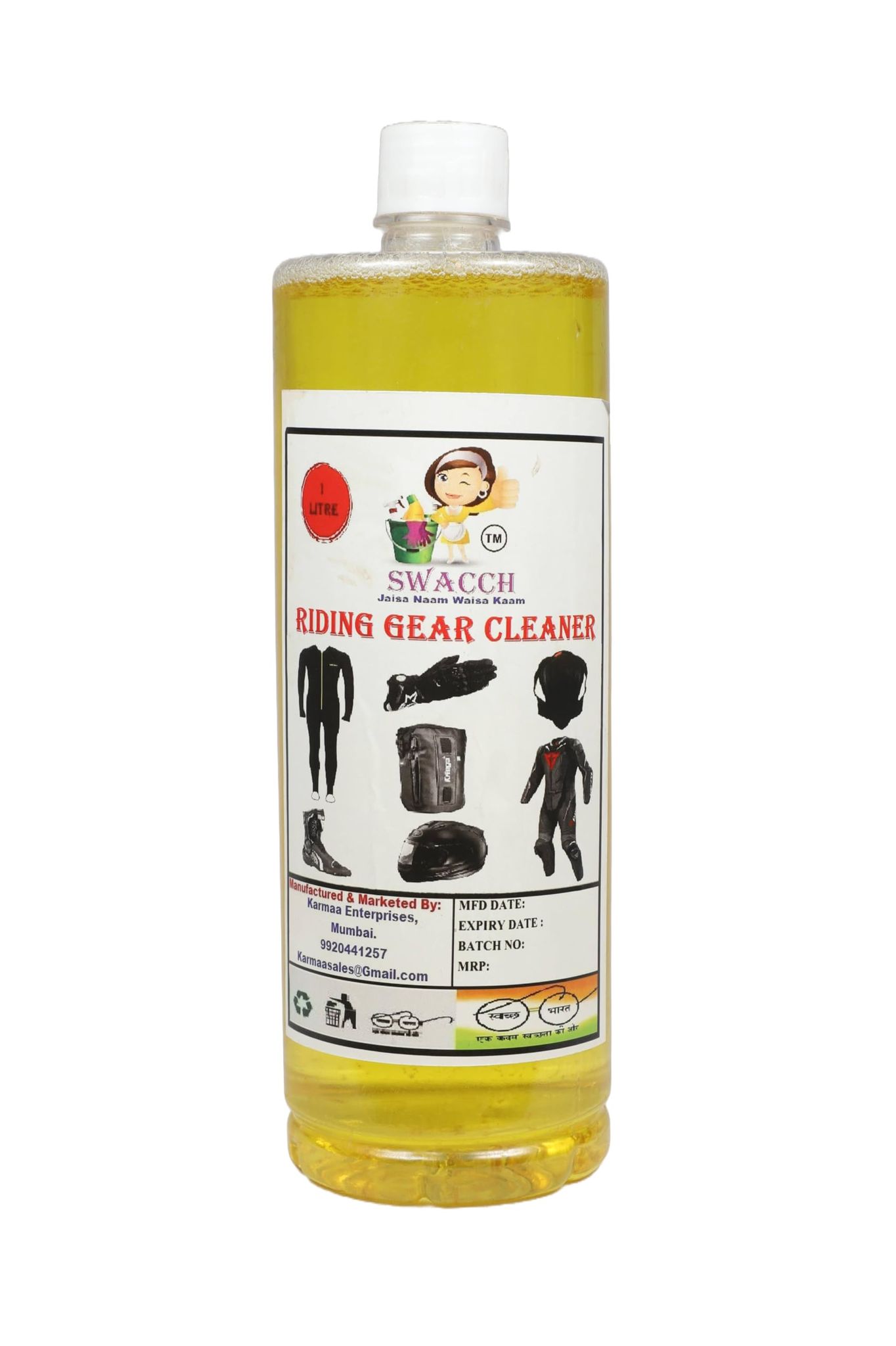 SWACCH RIDING GEAR CLEANER 1 LITRE