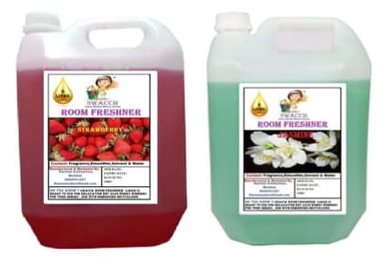 Swacch Room Freshner (5 Litre) (Pack of 2) Strawberry & Jasmine