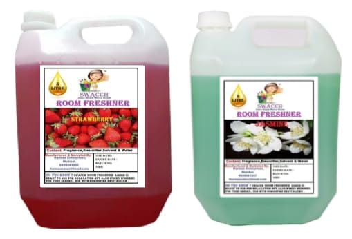 Swacch Room Freshner (5 Litre) (Pack of 2) Strawberry & Jasmine