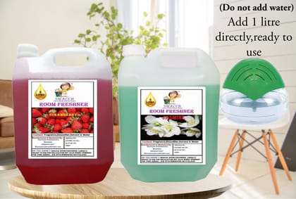 Swacch Room Freshner (5 Litre) (Pack of 2) Strawberry & Jasmine