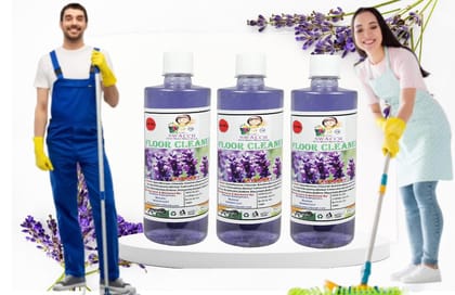 Swacch FLOOR CLEANER (500ML) (Combbo Pack of 3) Lavender