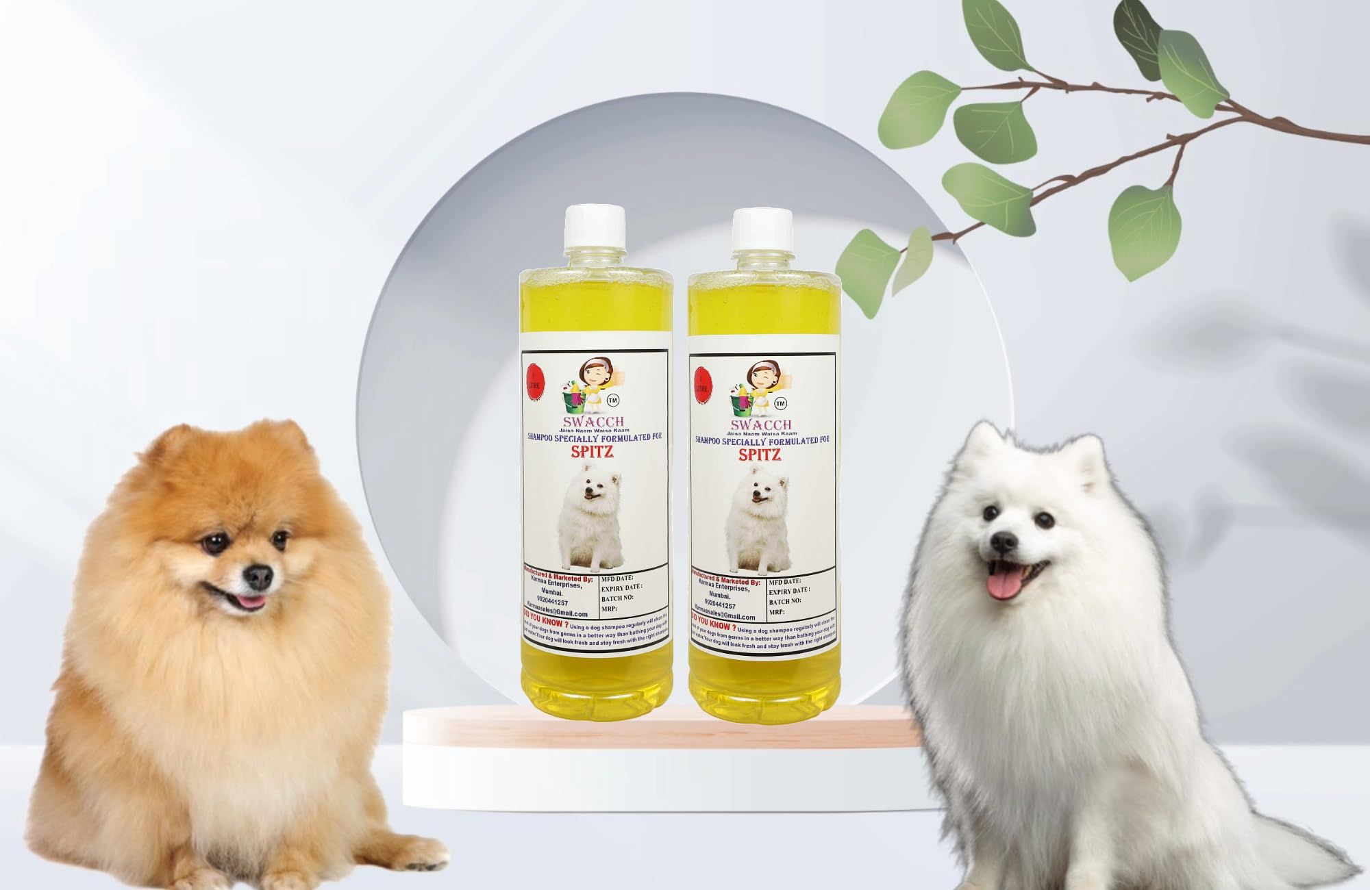 Shampoo Specially Formulated for Lemon (Spitz 2 Litre)