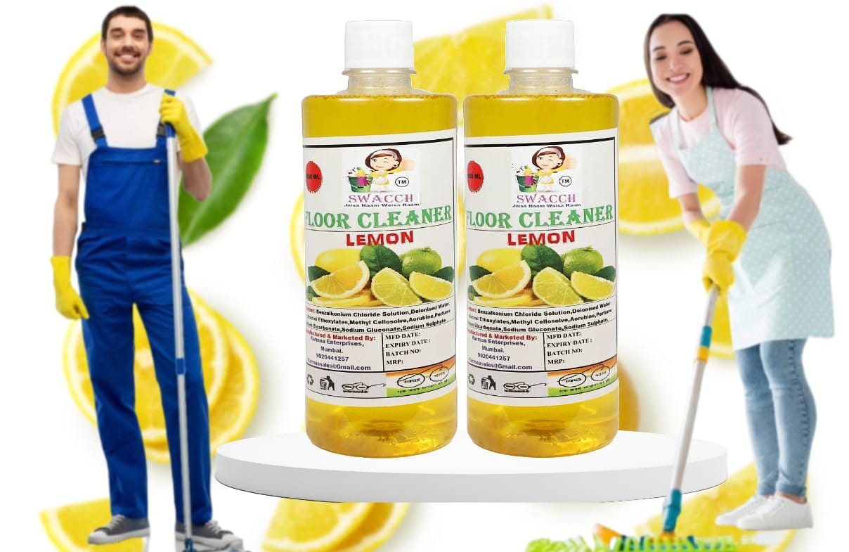 Swacch Floor Cleaner (500ml) (Pack of 2) Lemon