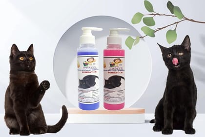 SWACCH Premium Shampoo for Bombay CAT (200ML) (Combo Pack of 2) Lavender & Rose