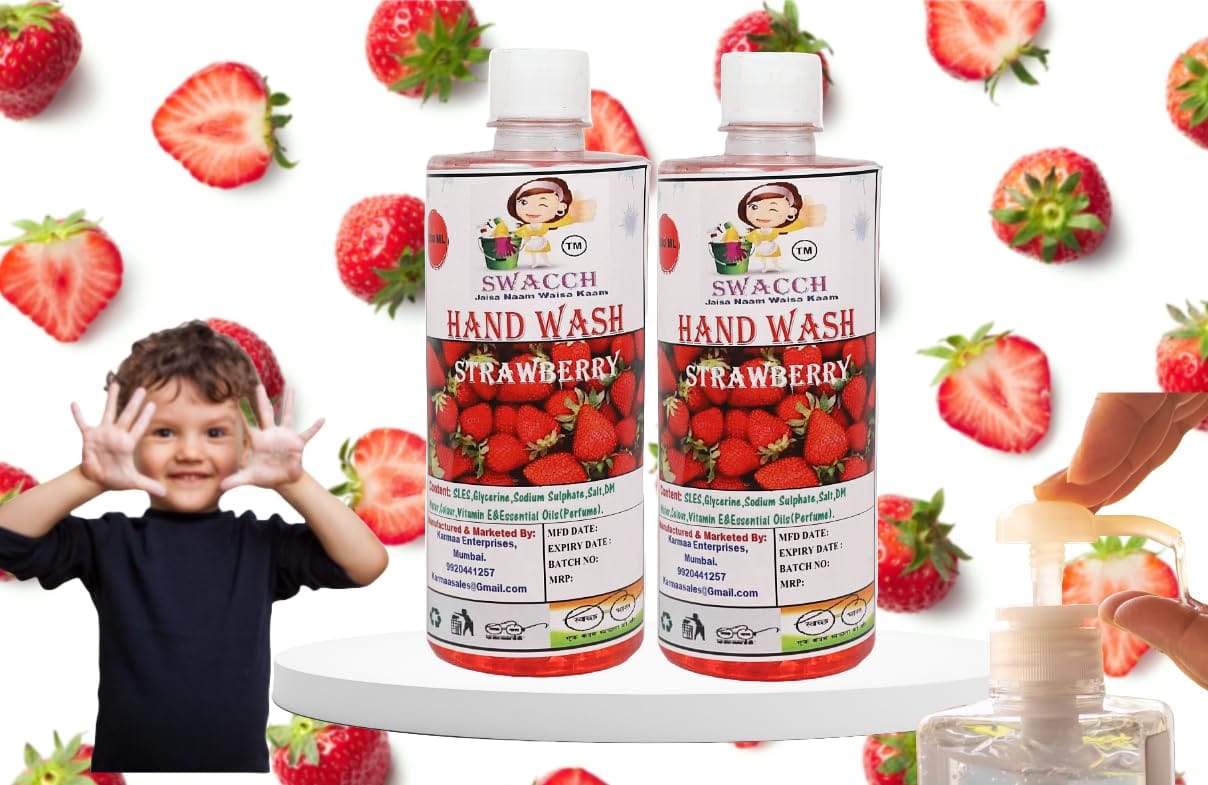 Swacch Hand Wash (500ml) (Pack of 2) Strawberry