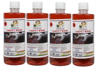 Swacch Carpet Wash (500ml) (Pack of 4) Lemon