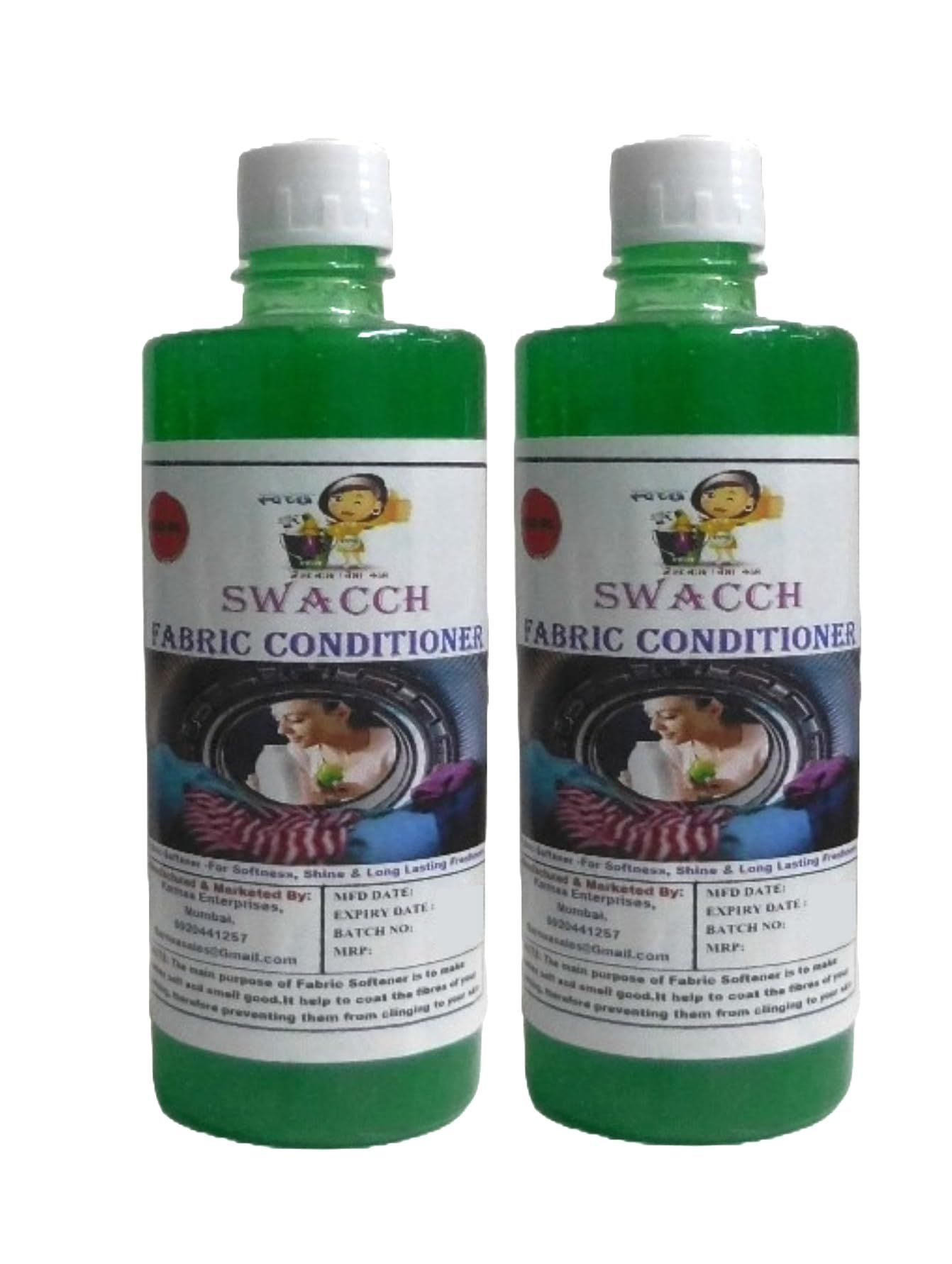 Swacch Fabric Conditioner (500ml) (Pack of 2) Mogra