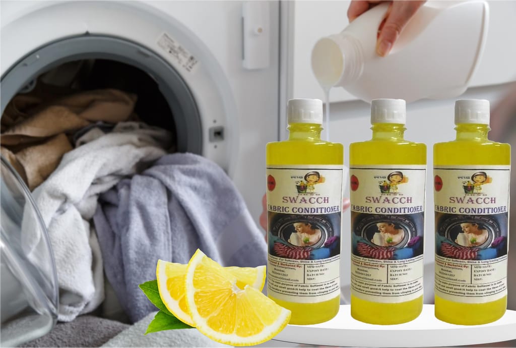Swacch Fabric Conditioner (500ml) (Pack of 3) Lemon