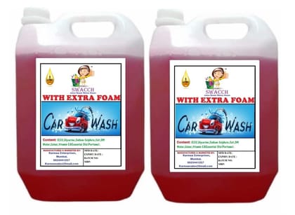 Swacch Car Wash (5 Litre) (Pack of 2) Super Saver Swacch Car Wash (5 Litre) (Pack of 2) Super Saver