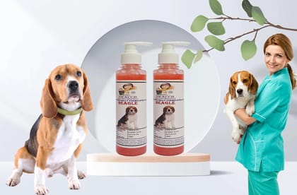 SWACCH Premium Shampoo for Beagle (200ML) (Pack of 2) Strawberry