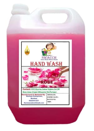 Swacch Hand wash (5 Litre) Rose