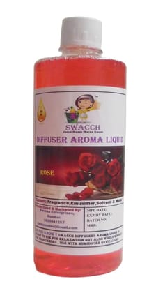 Swacch Diffuser Aroma Liquid (500ml) Rose