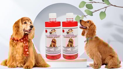SWACCH Shampoo Specially FORMULATED for Cocker Spaniel (500ML) (Combo Pack of 2) Strawberry