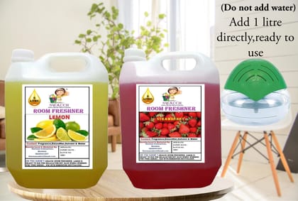 Swacch Room Freshner (5 Litre) (Pack of 2) Lemon & Strawberry