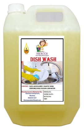 Swacch Dish Wash (5 Litre) Lemon