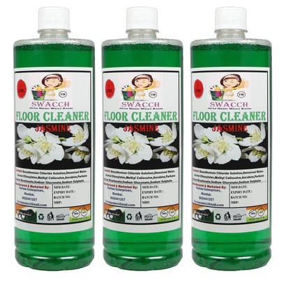 SWACCH Floor Cleaner (1 Litre) (Pack of 3) Jasmine