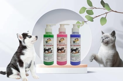 SWACCH Premium Shampoo for PET Shampoo (200ML) (Combo Pack of 3) NEEM ALOVERA, Lavender & Rose SWACCH Premium Shampoo for PET Shampoo (200ML) (Combo Pack of 3) NEEM ALOVERA, Lavender & Rose