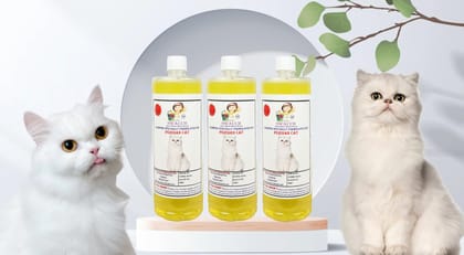 SWACCH Shampoo Specially FORMULATED for Persian CAT (1 Litre) (Pack of 3) Lemon SWACCH Shampoo Specially FORMULATED for Persian CAT (1 Litre) (Pack of 3) Lemon