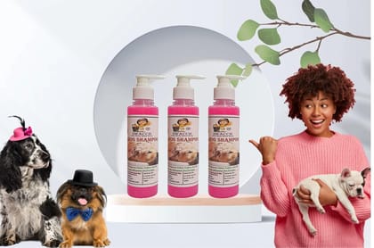 SWACCH Premium Shampoo for Dog (200ML) (Pack of 3) Rose SWACCH Premium Shampoo for Dog (200ML) (Pack of 3) Rose