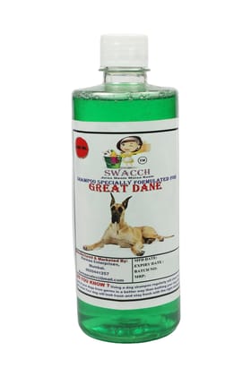 Swacch Shampoo Specially Formulated for Great DANE (500ML) Neem Alovera