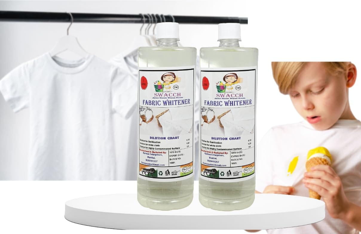 BUY 1 GET 1 FREE Fabric Whitener (1 Litre) (Pack of 2)