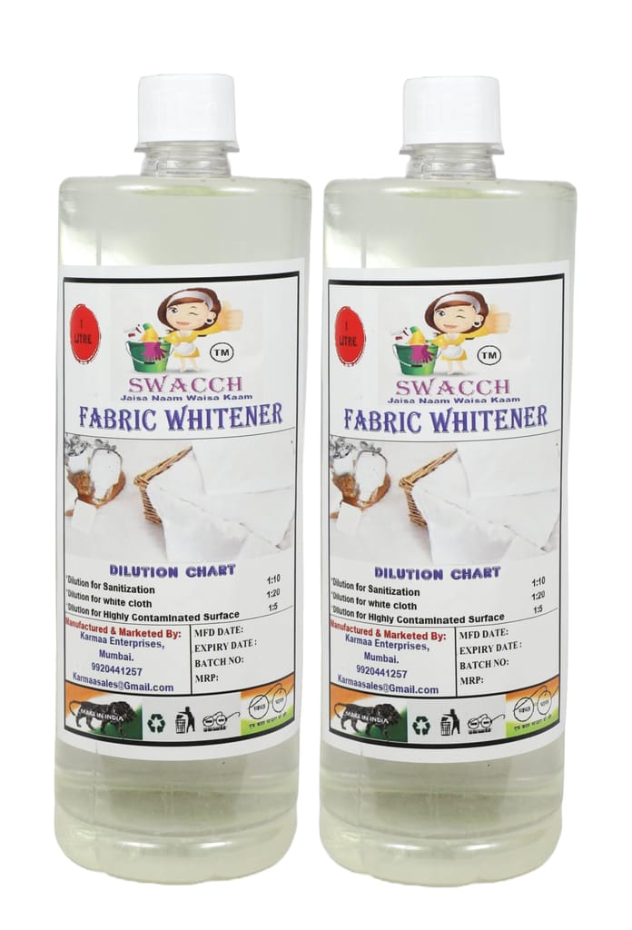 BUY 1 GET 1 FREE Fabric Whitener (1 Litre) (Pack of 2)