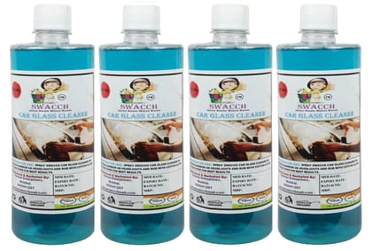 Swacch CAR GLASS CLEANER (500ml) (Pack of 4)
