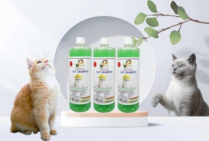 SWACCH CAT Shampoo (3 Litre) (Combo Pack of 3) NEEM ALOVERA